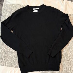 NWT Becool Black Round Neck Long Sleeved Sweater